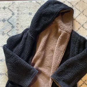 reversible sherpa jacket